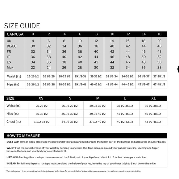 Up! Black body-shaping high waist stretch pant made in Canada NWT - Picture 14 of 14